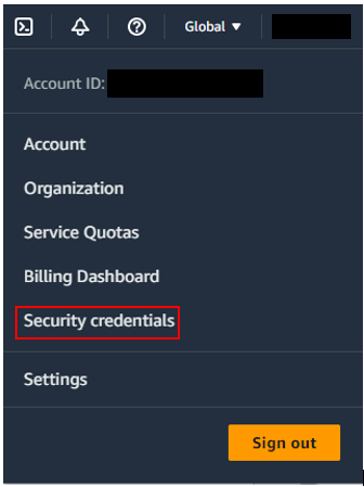 Security credentials