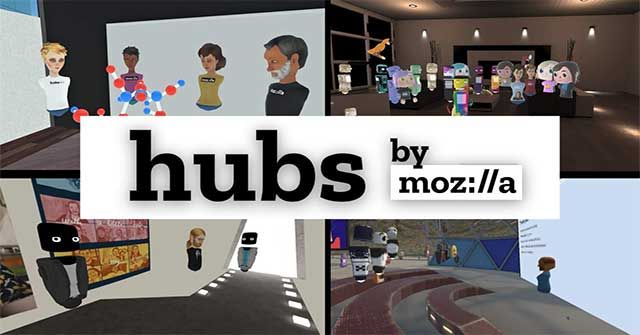 Mozilla Hubs là một trang web tạo phòng trò chuyện VR 3D