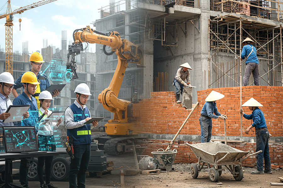 ベトナム建設業界のDX戦略：成長市場における経営課題と最適解