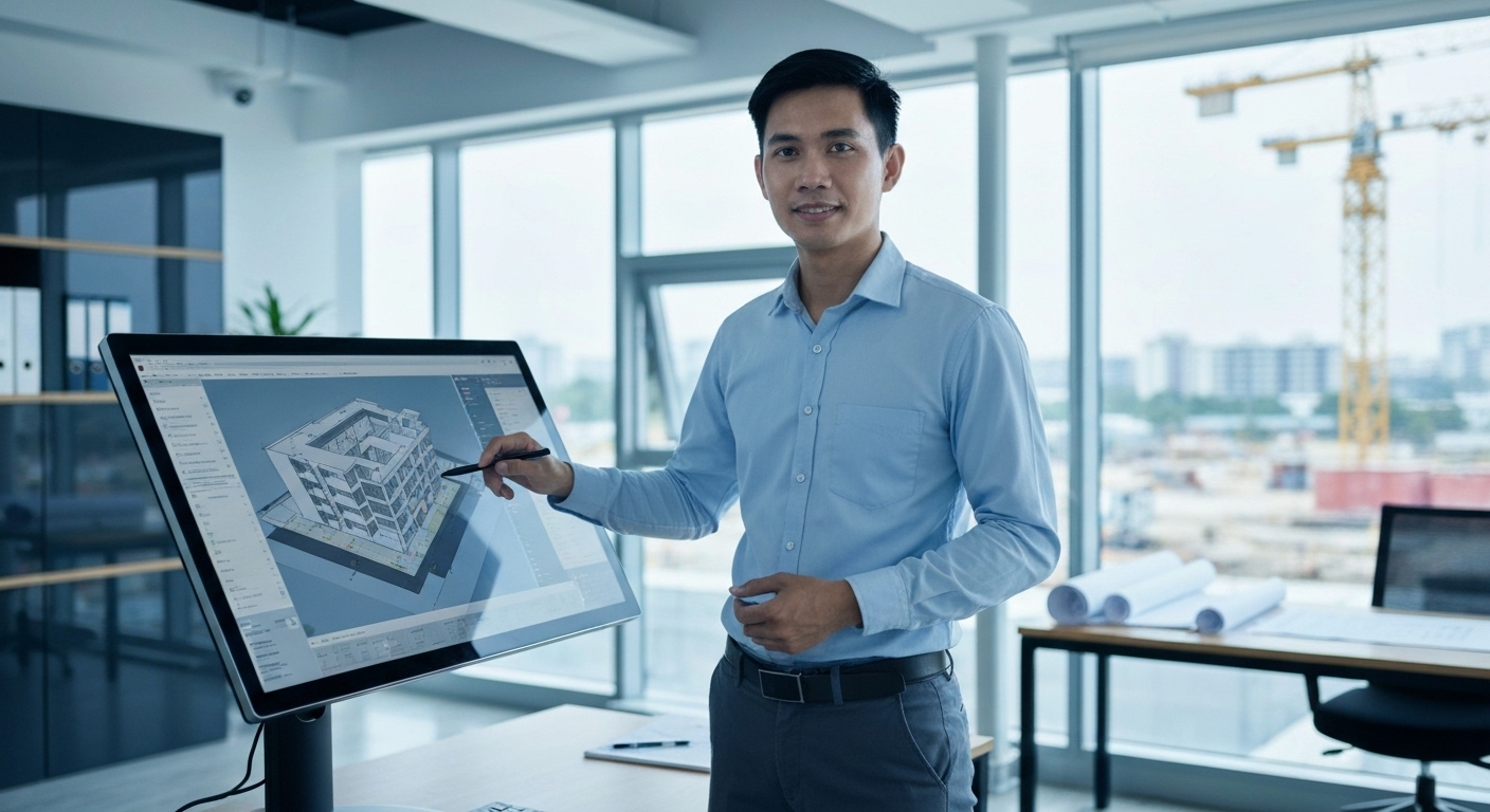 ベトナム建設2強がBIMで激変！従来工法を捨てた勝者の戦略とは