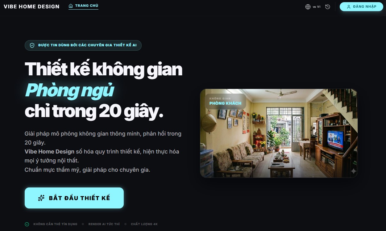 Thiết kế không gian Phòng ngủ chỉ trong 20 giây.