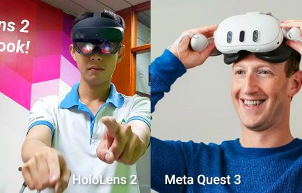 Review đánh giá Meta Quest 3 và so sánh  với HoloLens 2