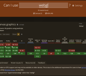 #1. WebGL and THREEJS