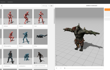 Import nhân vật từ web Mixamo vào trong Unity