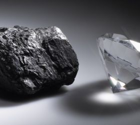 Câu chuyện về than chì và kim cương...